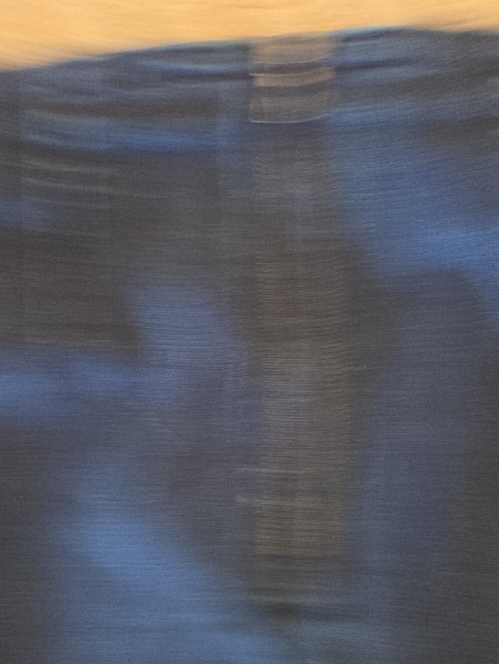 Dark Blue Denim Ruffle Hem Skirt - Women - Picture 4 of 8